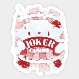 Joker Casino Sticker